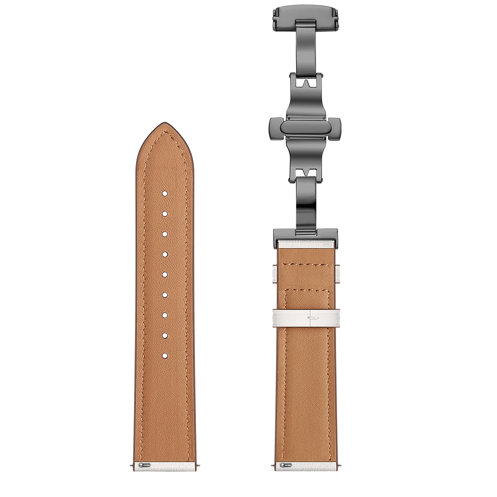 Dây Đeo Bằng Da Cho Đồng Hồ Thông Minh Xiaomi Huami Amazfit GTR 4 / 3 Pro / GTR 2 / GTR 47mm 42mm / GTR 2e / Pace / Stratos 3