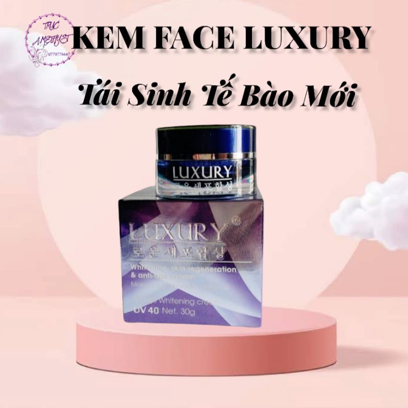 KEM NGỪA NÁM TRẮNG DA LUXURY TÍM