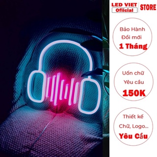 Đèn led neon sign 12v flex đèn trang trí đèn neon uốn chữ  theo yêu cầu Neon sign music nốt nhạc đàn guitar