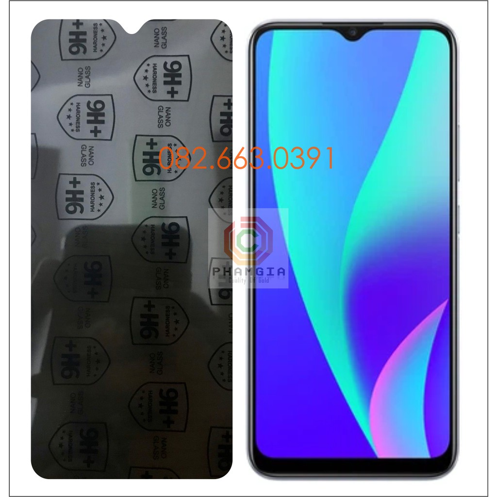 Dán cường lực chống nhìn trộm Realme C15 dẻo nano