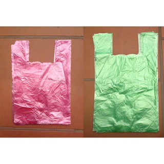 500g (Nửa kg) Túi Nilon xốp mỡ bóng 2 quai nhiều màu giá sỉ