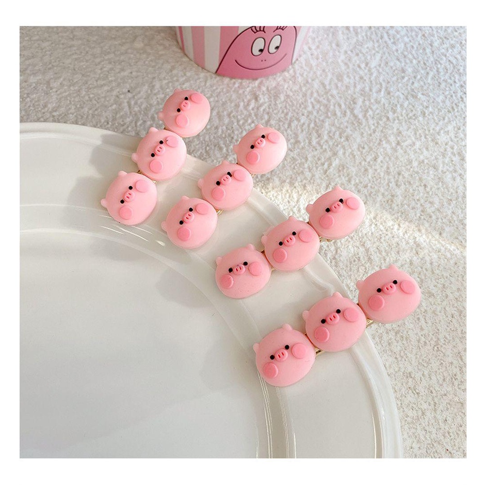 Kẹp Tóc Màu Hồng Mới Năm 2021