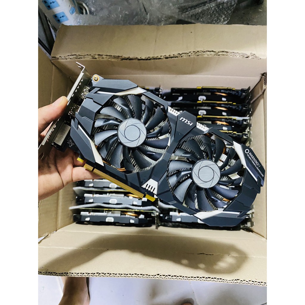 Card Đồ Họa MSI GTX 1060 3GT OC (NVIDIA Geforce/ 3Gb/ DDR5/ 192Bit)