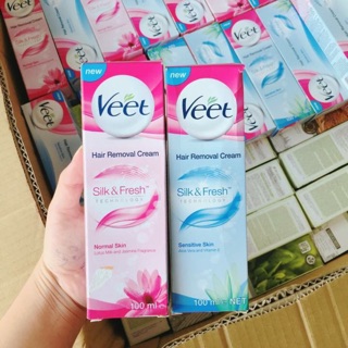 Kem Tẩy Lông Veet Silk & Fresh Technology