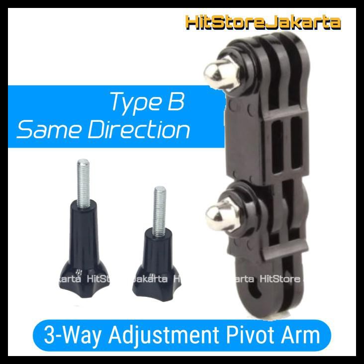 Phụ Kiện Tay 3 Chiều Cho Gopro Xiaomi Yi Sjcam Bpro Kogan Action Cam - Type B | BigBuy360 - bigbuy360.vn