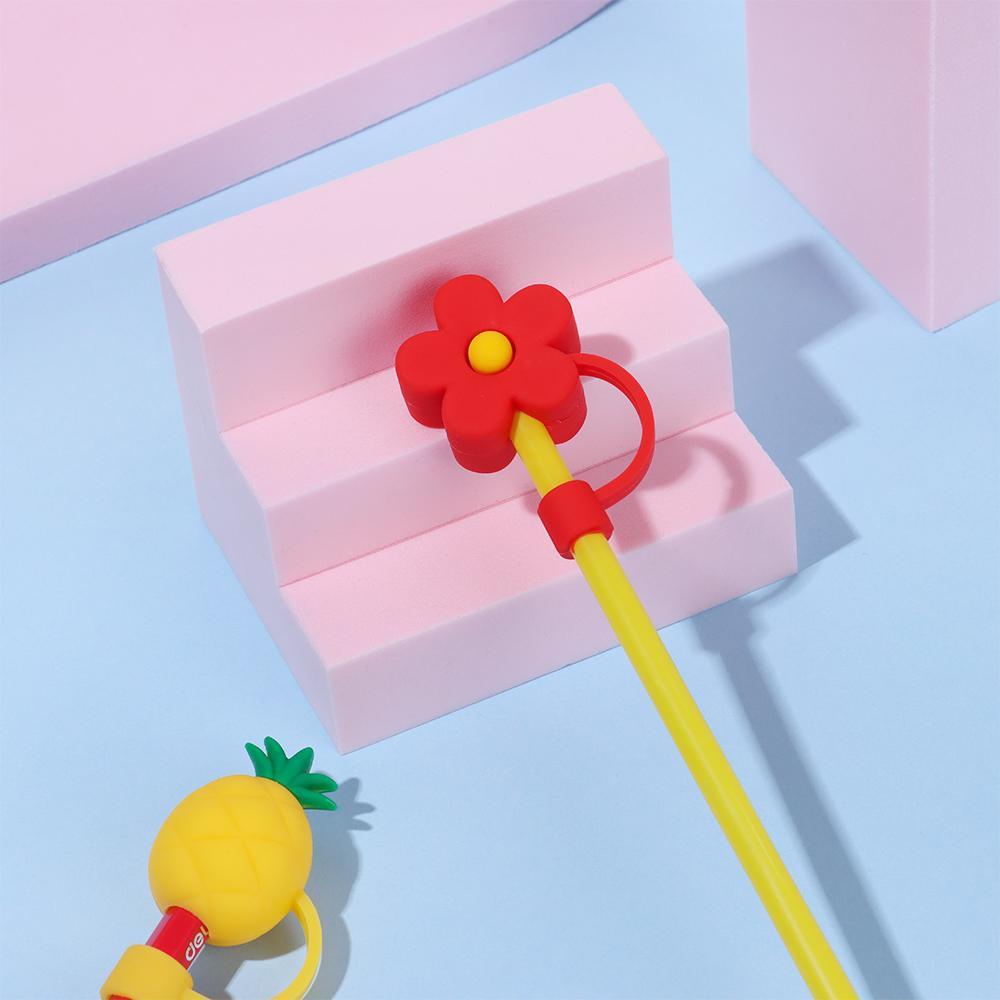 PINEVN Nắp Đậy Ống Hút Bằng Silicone Chống Bụi &amp; Văng Có Thể Tái Sử Dụng