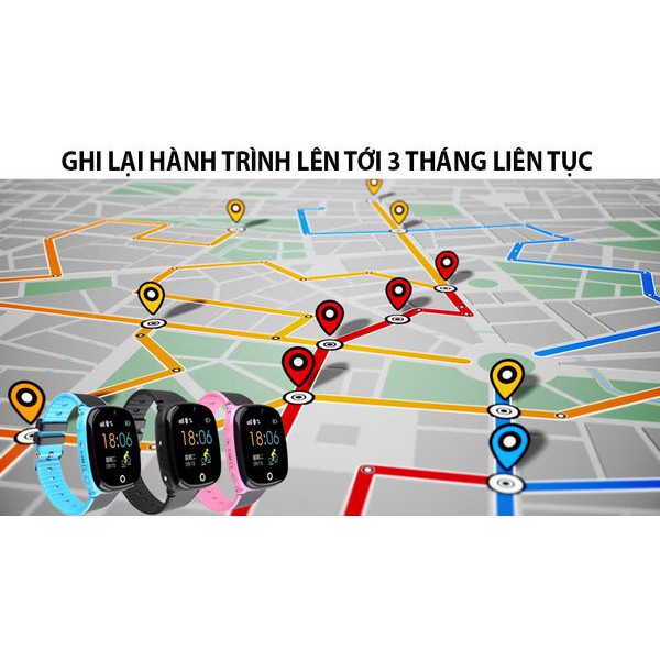 Đồng hồ thông minh định vị trẻ em HW11 , lắp sim nghe gọi , chống nước ip67 , Định vị GPS , Bảo hành chính hãng