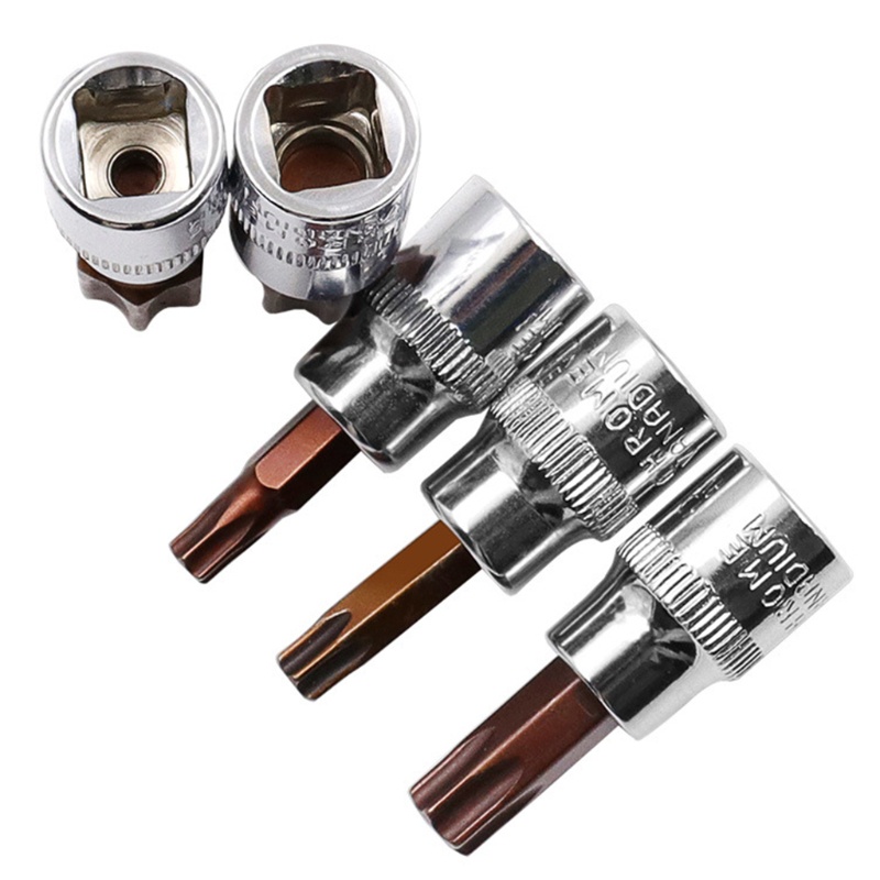 Bộ Cờ Lê Lục Giác 3 / 8 &quot;1 / 4&quot; Bằng Thép Chrome Vanadium Chuyên Dụng