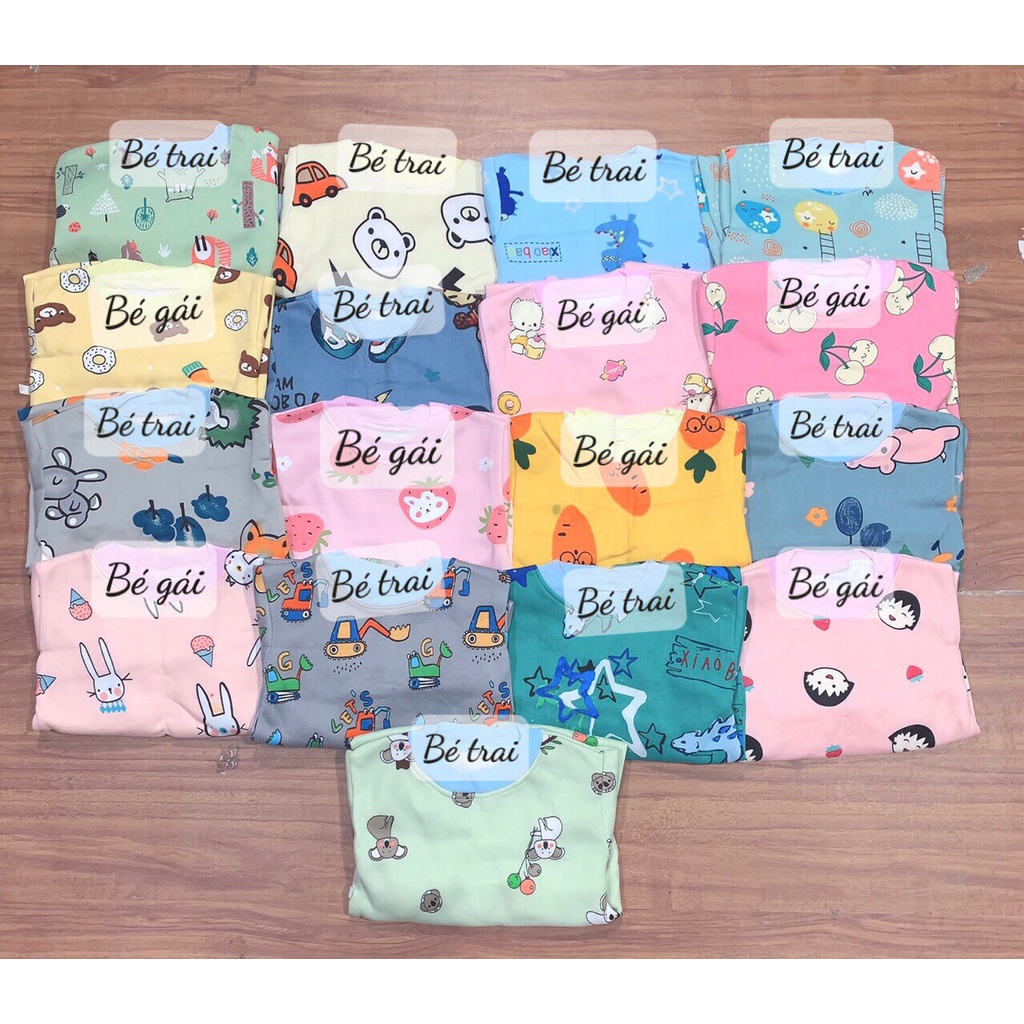 Đồ bộ quần áo dài tay cho bé chất nỉ bông AM819 TTR131 TTR132