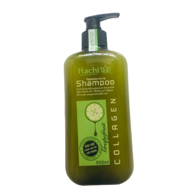 Dầu Gội Bưởi Hachi 350ml, 500ml, 800ml Được Chiết Xuất Từ Quả Bưởi Tươi Giúp Mái Tóc Khỏe Mạnh Và Đỡ Ngãy Rụng