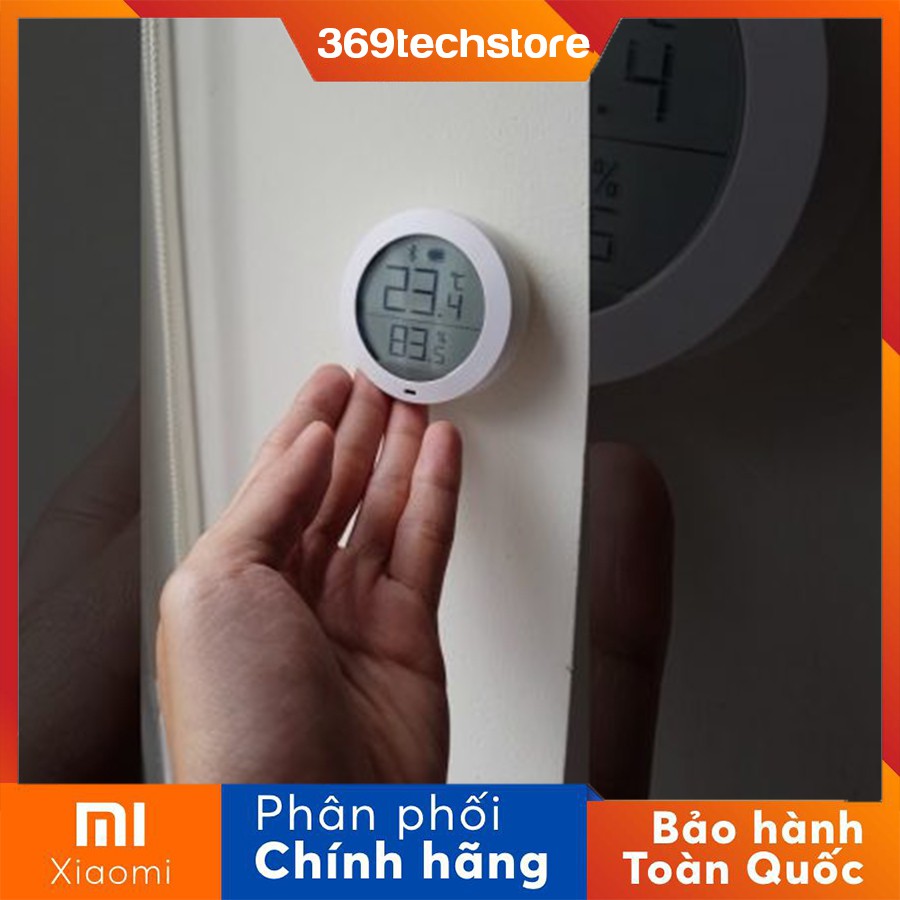 [ BẢO HÀNH 1 ĐỔI 1]  Nhiệt kế treo tường Xiao Mi màn hình LCD kết nối bluetooth - BH 18 tháng 1 đổi 1