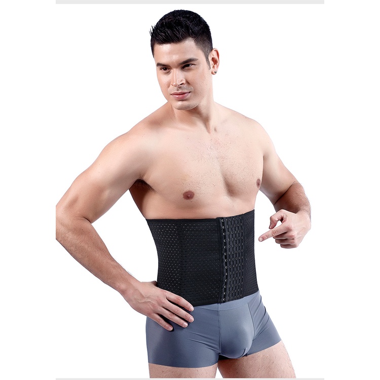 Nịt bụng nam, latex nam hỗ trợ thon gọn vùng eo ngay lập tức