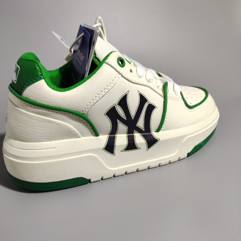 Giày MLB NY Chunky nam nữ màu xanh lá ❤️ Giày thể thao sneaker nam nữ MLB NY Chunky độn đế cao cấp Full Box