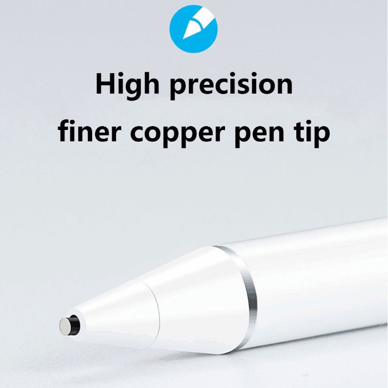 POOP Capacitive Pencil Touch Screen Stylus Pen Paint Micro USB Charging Portable for iPhone iPad iOS Android Phone Windows System Tablet