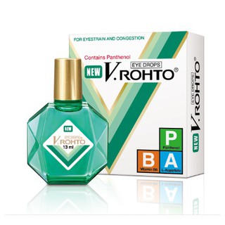 Nước nhỏ mắt Vrohto new, nước nhỏ mắt giúp đôi mắt khỏe đẹp