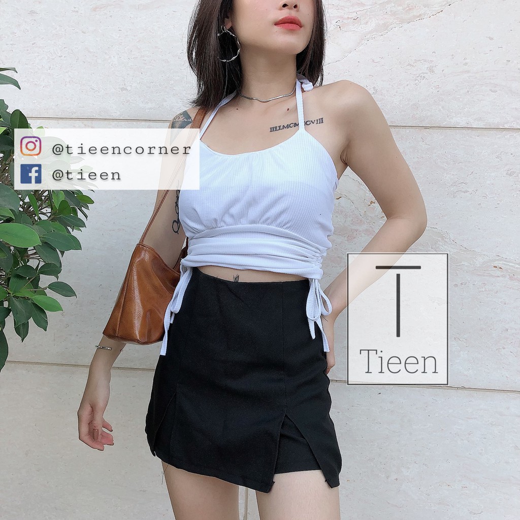 Chân váy quần xẻ siêu hot trend