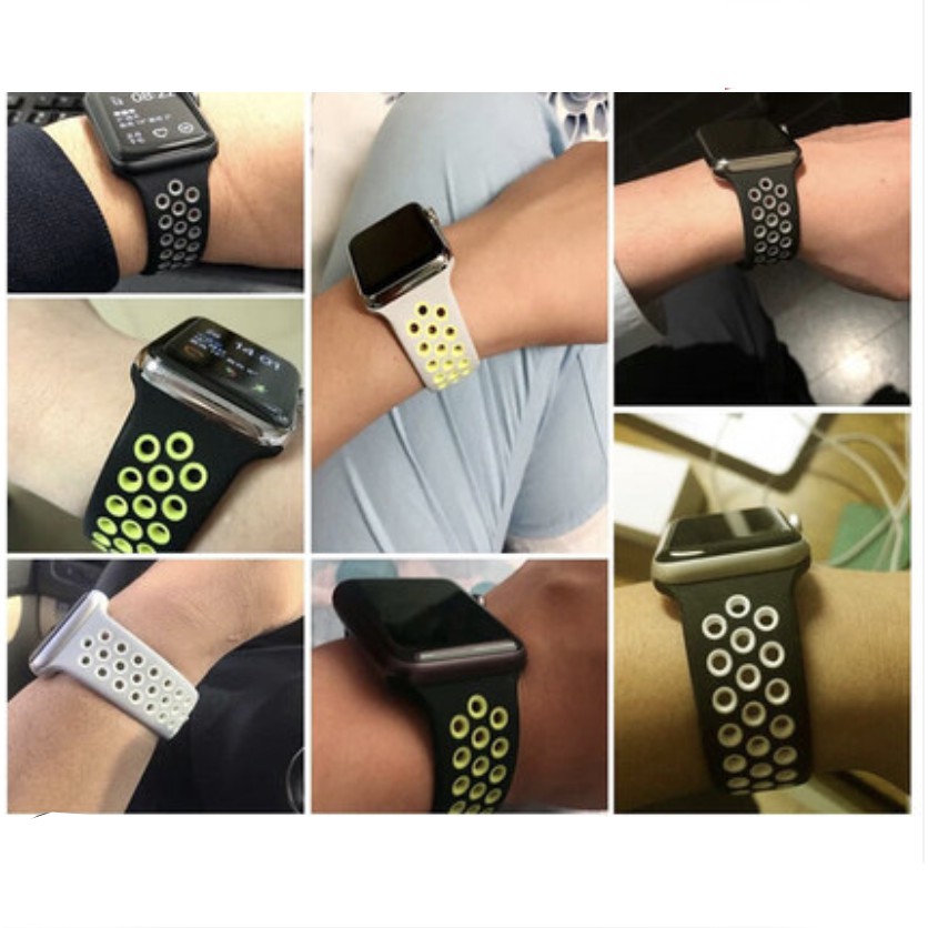 Dây đeo đồng hồ APPLE WATCH - NIKE - Dây silicon thể thao cho S1/S2/S3/S4