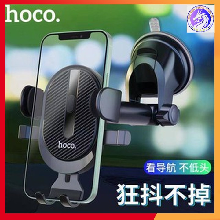 Giá Đỡ Trên Xe Hơi (Ôtô) Nhựa Plastic Chính Hãng Hoco HK11 - Keo Gắn Đế Chắc Chắn