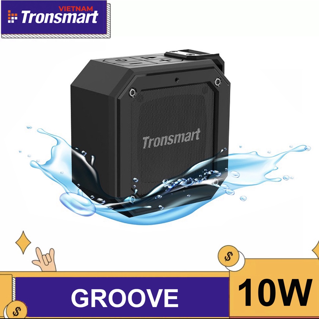 ✪ CHÍNH HÃNG ✪ Loa Tronsmart Element Groove (Force Mini) 10W Bluetooth 4.2 chống thấm nước IPX7 - BẢO HÀNH 12 THÁNG