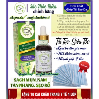 Tinh chất Giúp Tái Tạo Da Siêu Tốc Sắc Mộc Thiên - chính hãng dành cho da lì, sạch mụn thâm nám tàn nhang rỗ