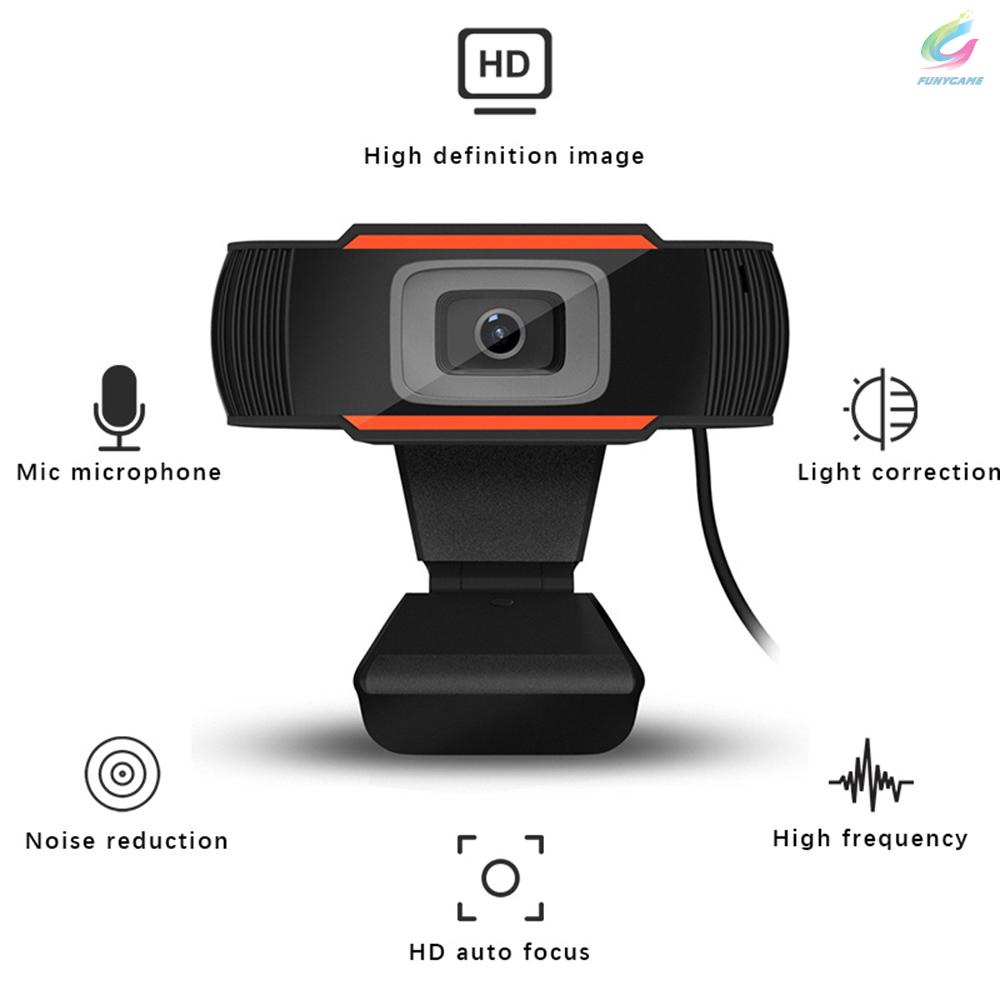 Webcam Hd 1080p Cổng Usb Tự Động Lắp Đặt Nhanh Cho Máy Tính