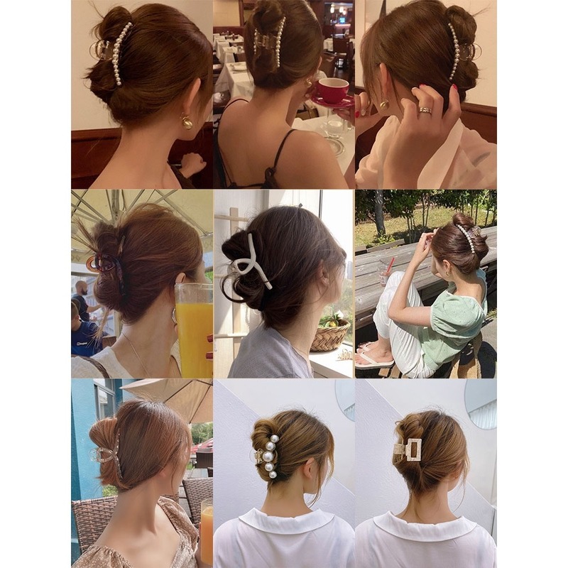 Kẹp tóc thời trang thanh lịch cho nữ nhiều kiểu khác nhau