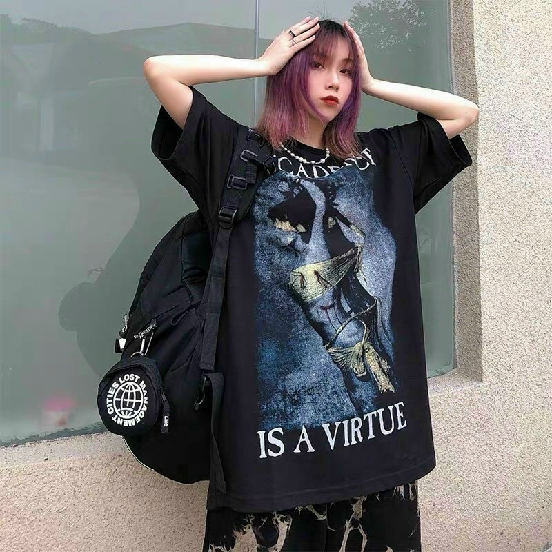 ÁO THUN TAY LỠ COTTON 100% ISAVIRTUE