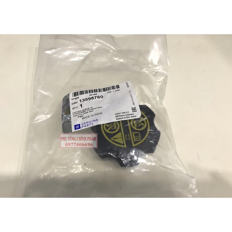 13502353/13598760 Nắp bình nước làm mát Cruze, Lacetti SE, Lacetti CDX, Spark 2012- 2018 ,