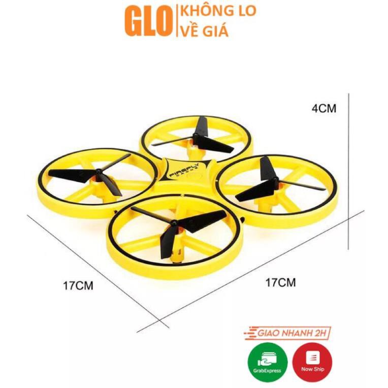Máy Bay Điều Khiển Từ Xa Drone Y01 Z04 - Dùng Cảm Biến + Cử Chỉ Tay GloMart