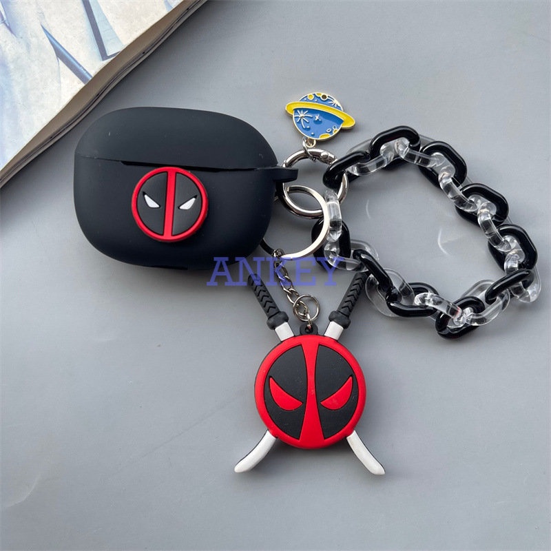 Oppo Enco Buds 2 Vỏ Bảo Vệ Hộp Sạc Tai Nghe Bằng Silicon Họa Tiết Hoạt Hình Spiderman Chống Thấm Nước / Sốc