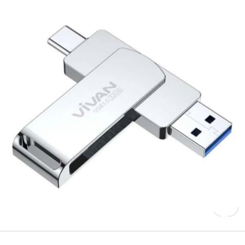 Ổ Cứng Vivan 32 Gb 2 Cổng Micro Usb Và Type C | BigBuy360 - bigbuy360.vn