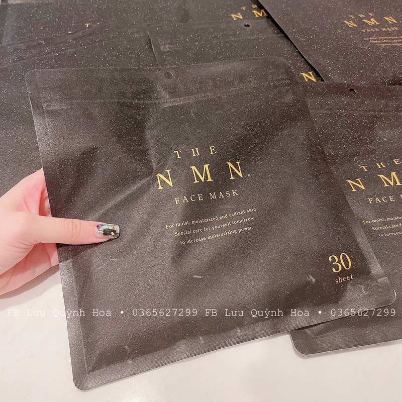 Mặt nạ tế bào gốc NMN Face Mask Nhật 30 miếng