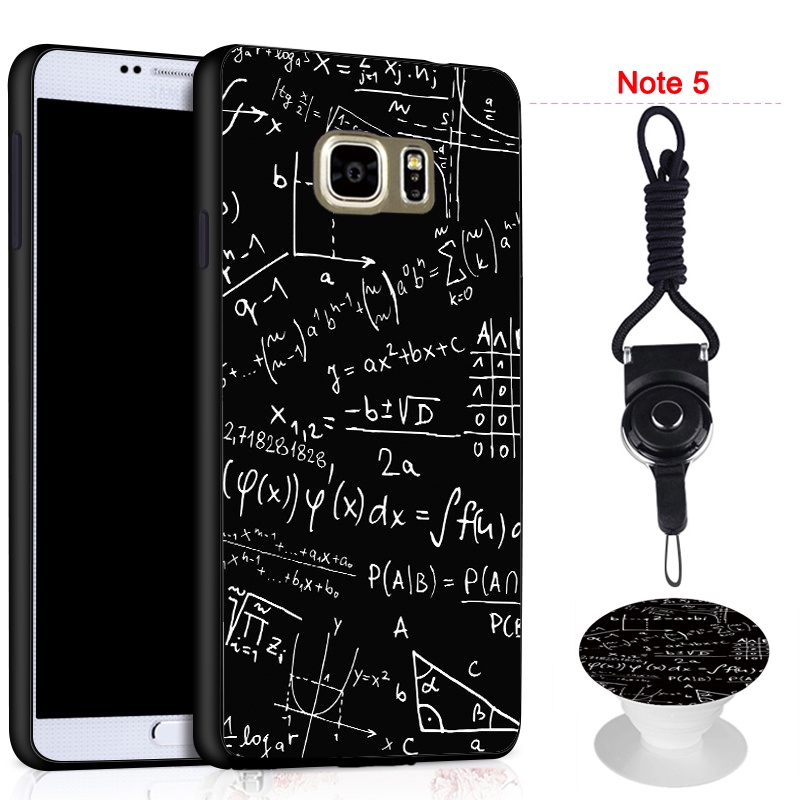 Mới Ốp Điện Thoại Silicon Mềm Có Dây Đeo Đệm Đỡ Cho Samsung Galaxy Note 5 / N9200