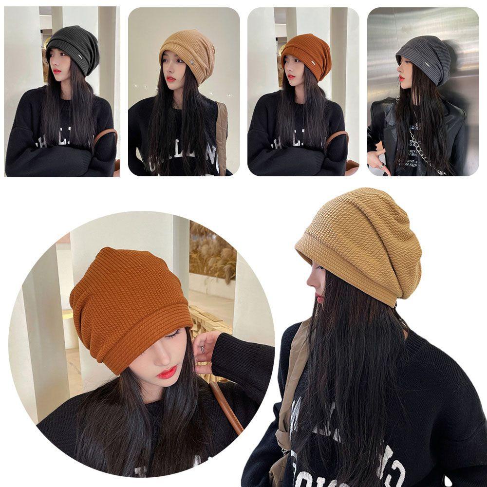 Mũ Beanie Dệt Kim MIHAN1 Hiện Có 4 Màu