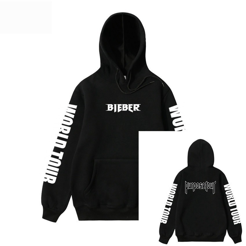 Áo hoodie Unisex in chữ Purpose The World Tour