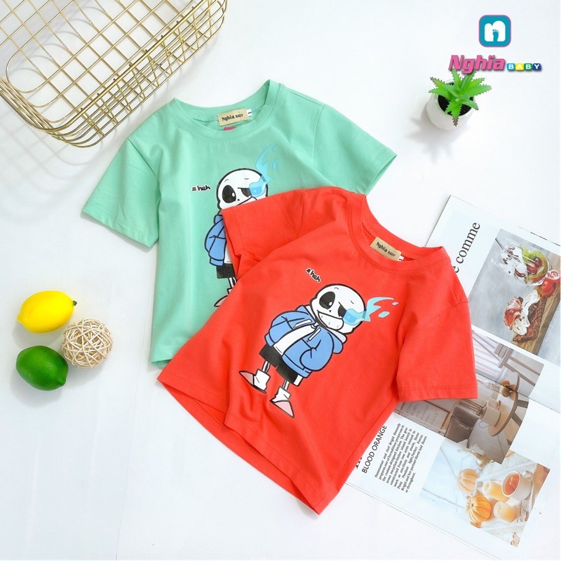 Áo thun NGHĨA BABY AT13 chất thun cotton dành cho bé trai,bé gái!