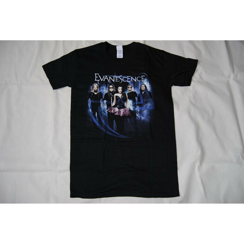 Evanescence Simplicity Five Fallen Cost-Effective The Open Door Cotton Synthesis Amy Lee Street-Wear Men Short Sleeve Graphic Tee