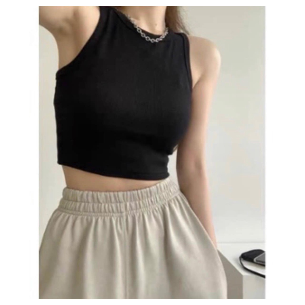 Áo nữ Combo 3 áo ba lỗ sát nách tăm H.M co giãn from chuẩn đệp