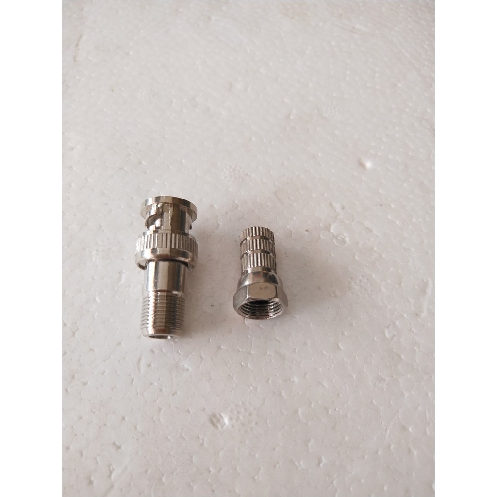 Rắc F5 tốt Rắc Camera BNC sử dụng Cáp đồng trục 2 bộ (2 con F5-2 Con BNC)