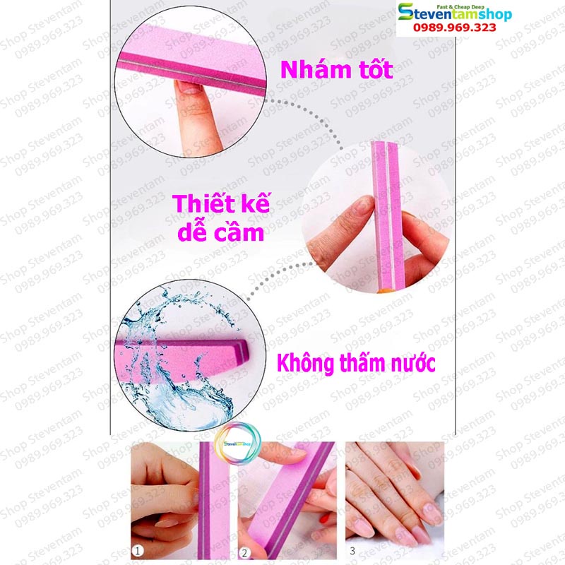 Buffer chà móng dạng cây dũa