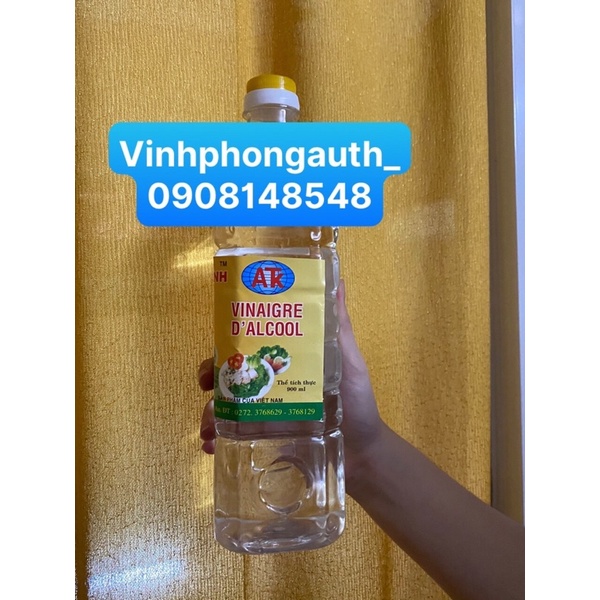 Giấm ăn tinh khiết an kim thành 900ml