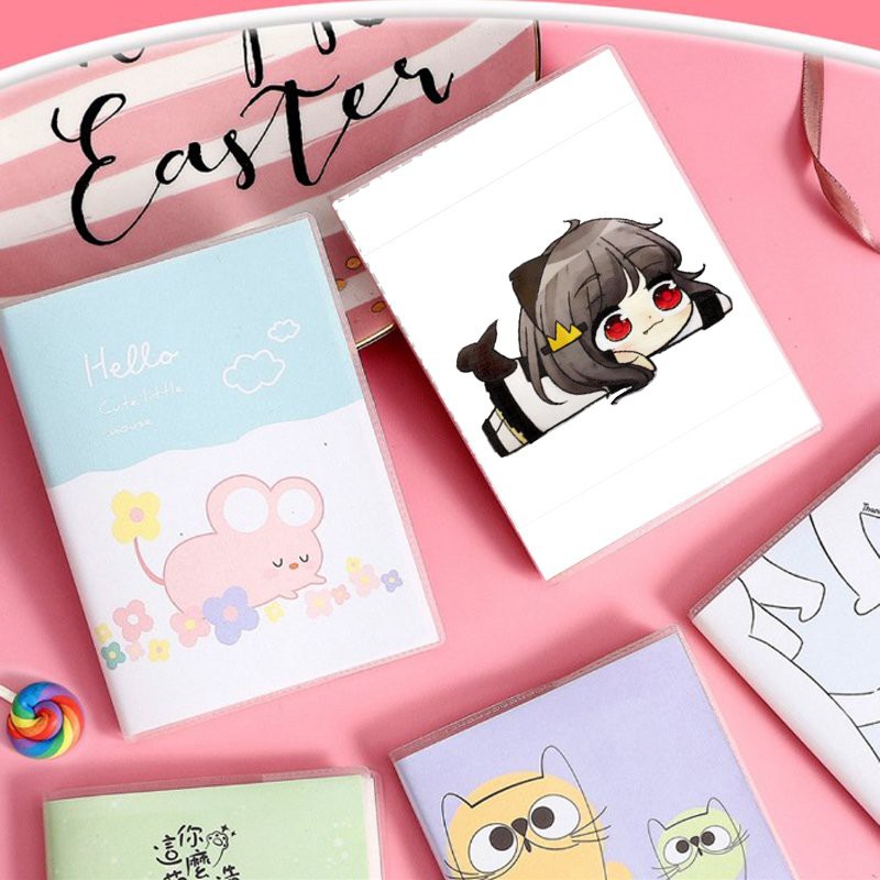 Sổ tay A6 in hình HERO TEAM ver NẰM Simmy Phong cận Siro Mr Vịt Sammy Đào Timmy Kairon Timy Kamui anime chibi