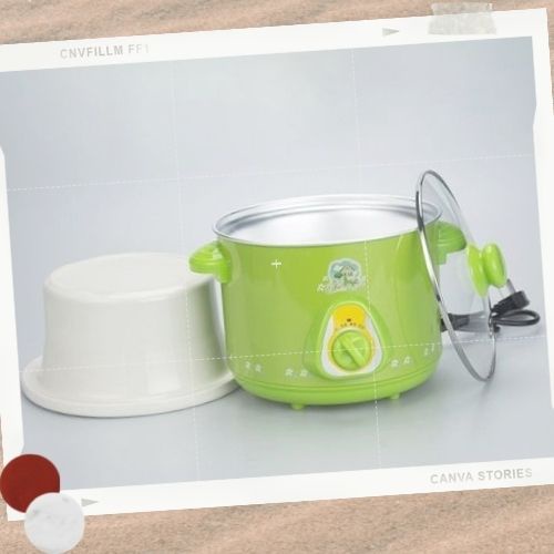 Nồi Nấu Cháo Chậm - Nồi Hầm Cháo Điện Đa Năng - Hàng Có Sẵn Tại Shop