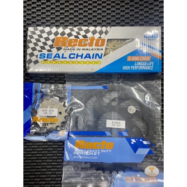 Nhông Sên Dĩa Recto phốt cao su 10li êm bềnh không kêu sên