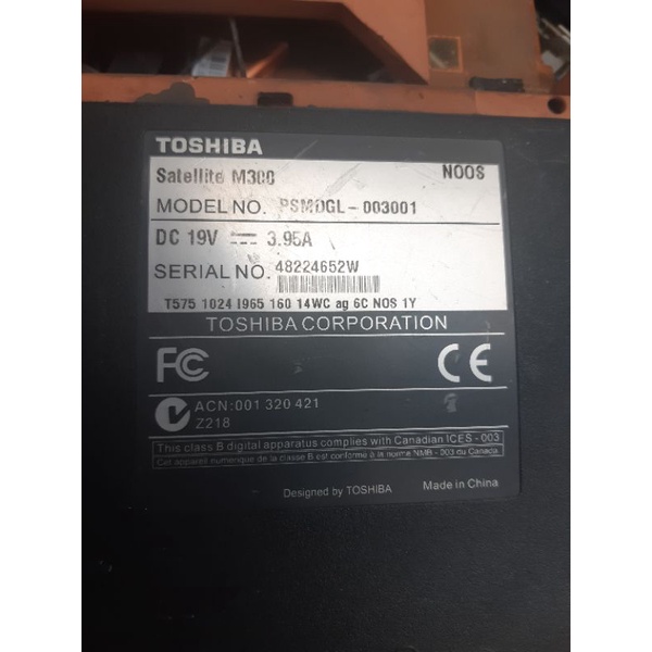 Card wifi laptop toshiba Satellite M300