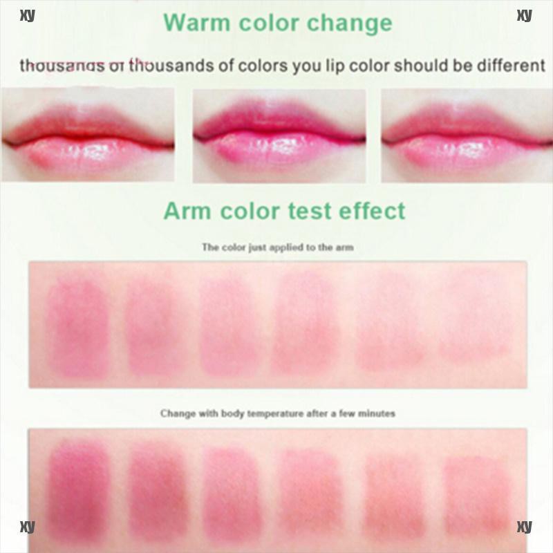 (Hàng Mới Về) Son Môi Lô Hội Tự Nhiên Lâu Trôi Dưỡng Ẩm Đổi Màu Theo Nhiệt Độ | BigBuy360 - bigbuy360.vn