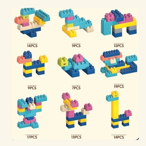 Đồ chơi xếp hình Lego, lắp ráp cho bé 600 chi tiết, nhựa an toàn - Mô Mô Home