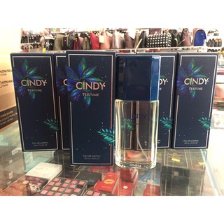 NƯỚC HOA CINDY CHAI 100 ML MÀU XANH ĐEN CHAI TRỤ TO