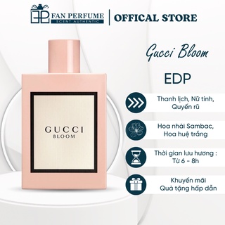 Nước hoa guc.ci bloom edp ⚡ chính hãng ⚡ nước hoa nữ phong cách lãng mạn, hương nồng nàn lãng mạn 5ml - 10ml