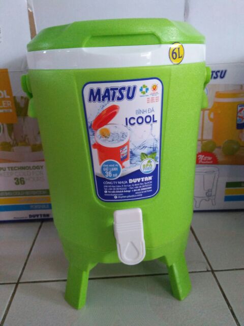 Bình đá Icool 6 lít Duy Tân